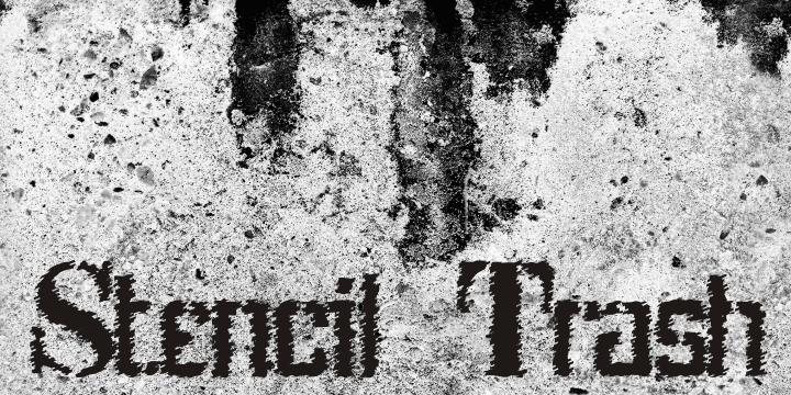 Stencil Intellecta Trash